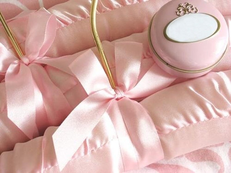 Ribest 3/8 inch 50 Yards Solid Double Face Satin Ribbon Per Roll for DIY Hair Accessories Scrapbooking Gift Packaging Party Decoration Wedding Flowers Light Pink - Image 5